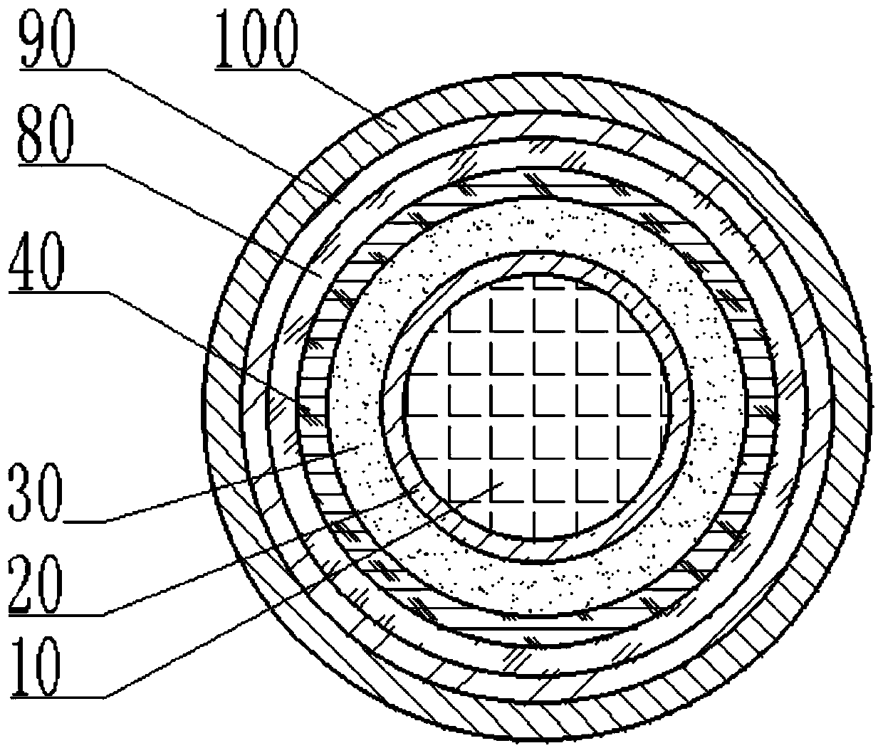 Rat-proof and termite-proof cable and preparation method thereof