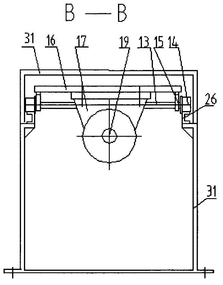 Spinning and clamping device of spinning composite machine