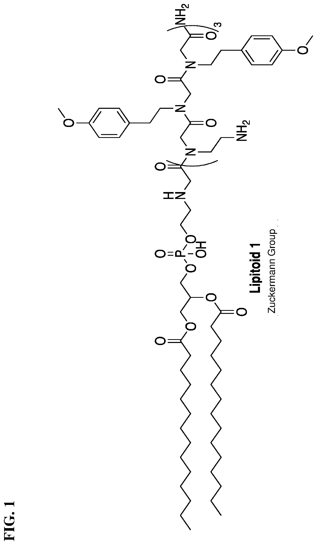 Lipidated cationic peptide-peg compositions for nucleic acid delivery