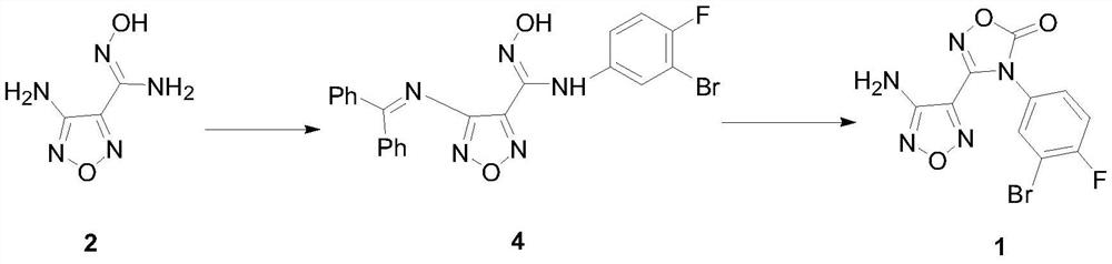 A kind of preparation method of intermediate of heterocyclic urea indoleamine-2,3-dioxygenase inhibitor
