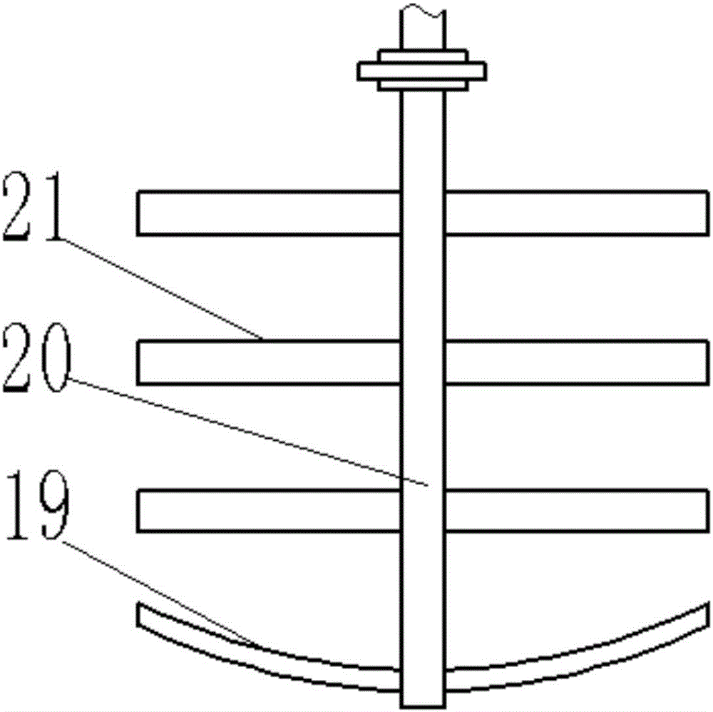 Stirring device with lifting function