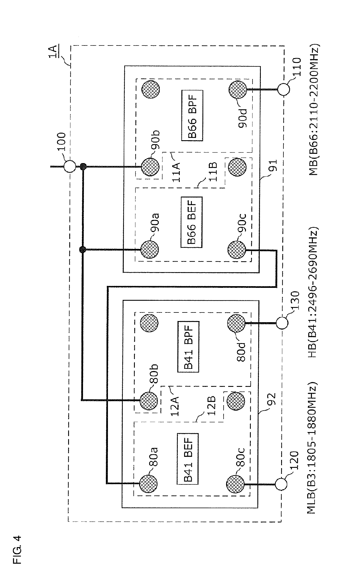 Radio-frequency front-end circuit and communication device