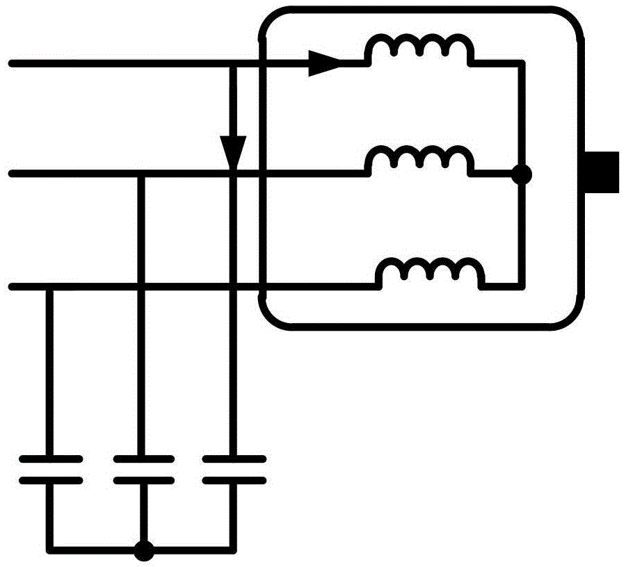 Frequency conversion transmission system motor side common code impedance extraction method