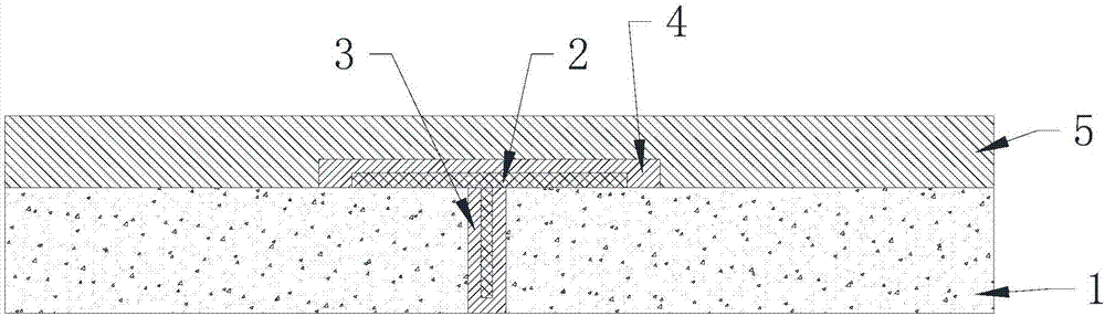 Anti-reflection crack asphalt pavement structure and construction method thereof