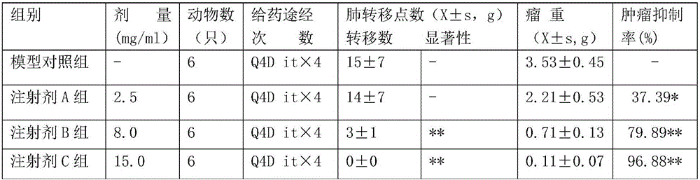 Chlorine dioxide containing injection and preparation method thereof