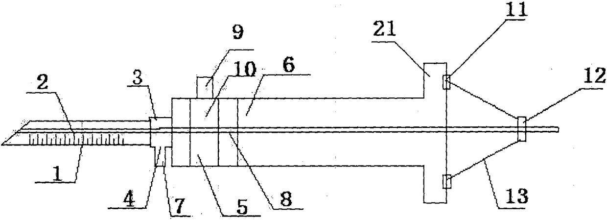 A tumor interventional therapy device