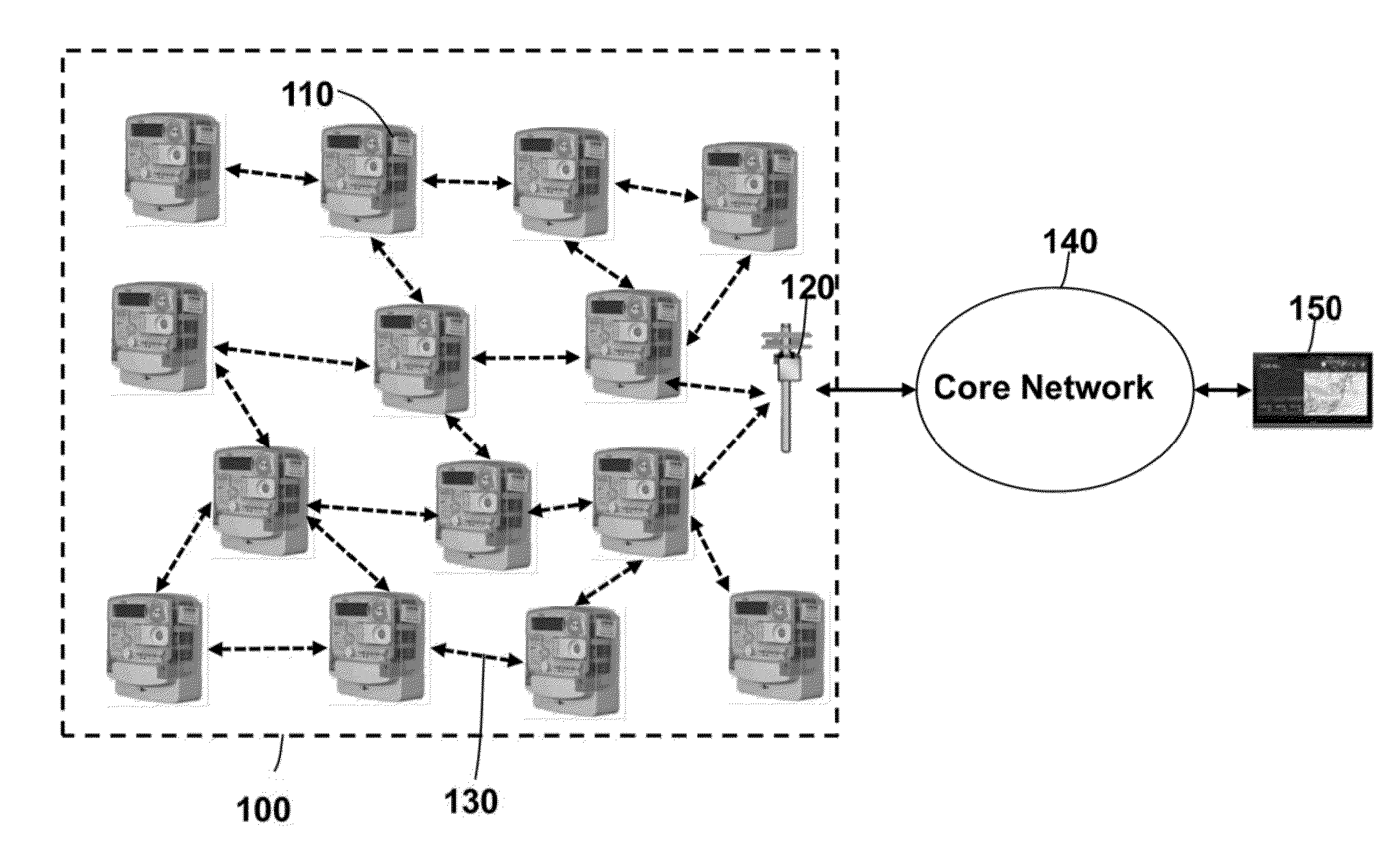 Method for Discovering Neighboring Nodes in Wireless Networks