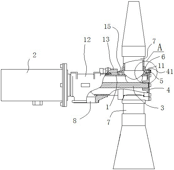 Rotary type multi-nozzle proportional spray head