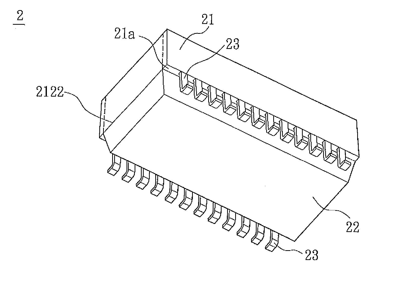 Package structure for lead-free process