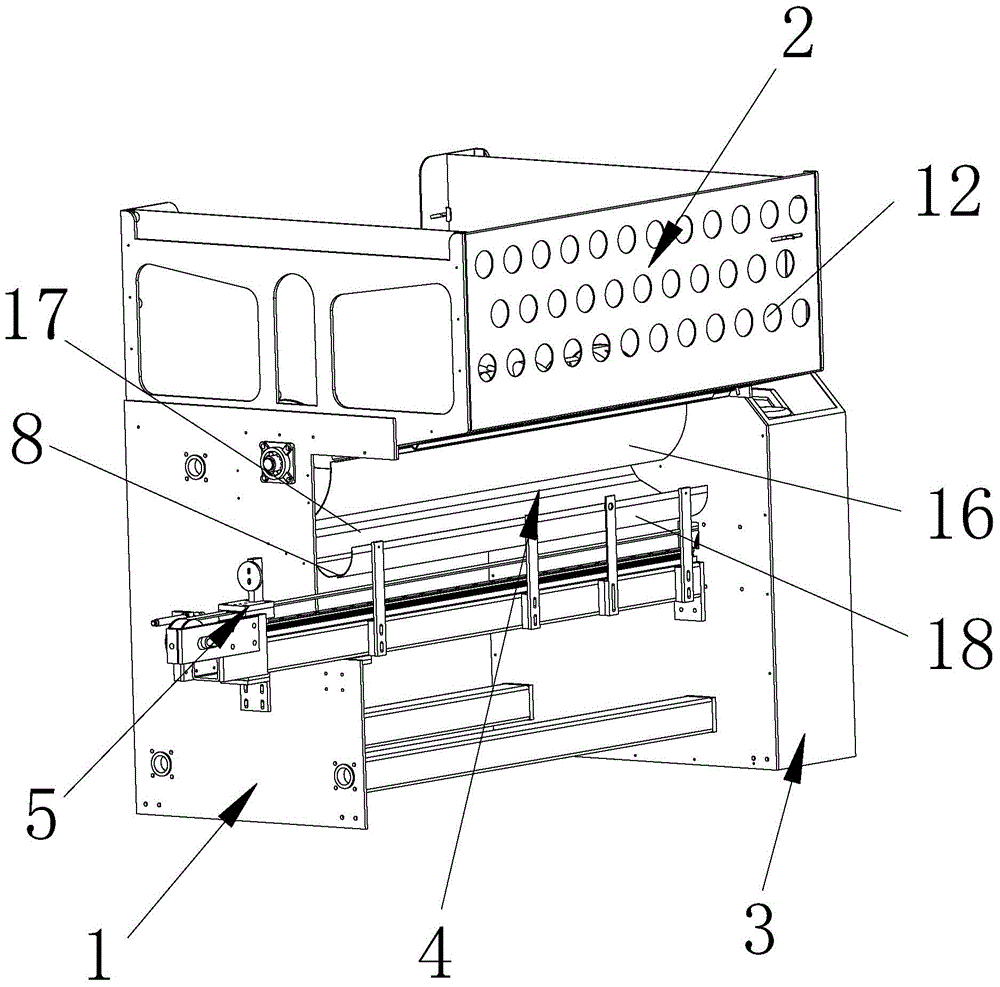 Discharging mechanism for fully-automatic paper pipe cutting machine and discharging method of discharging mechanism