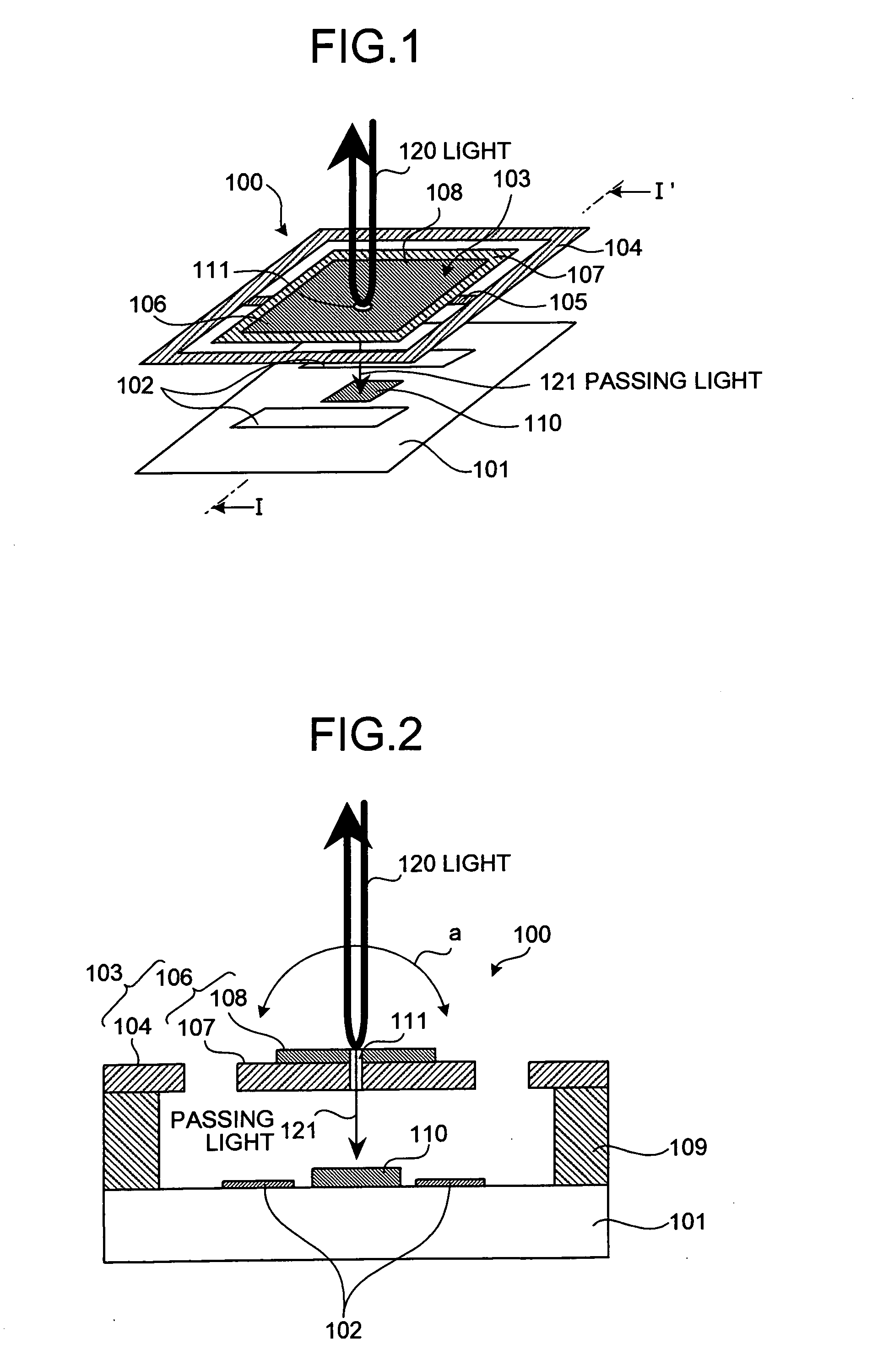 Micromirror element and optical switch