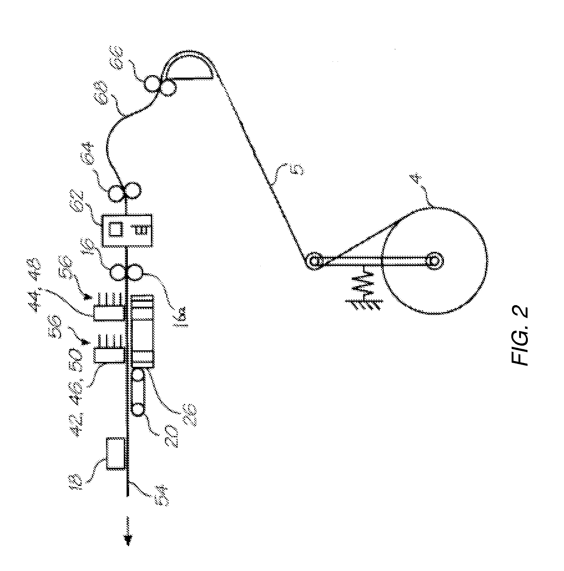 Printer with vacuum belt assembly having controlled suction