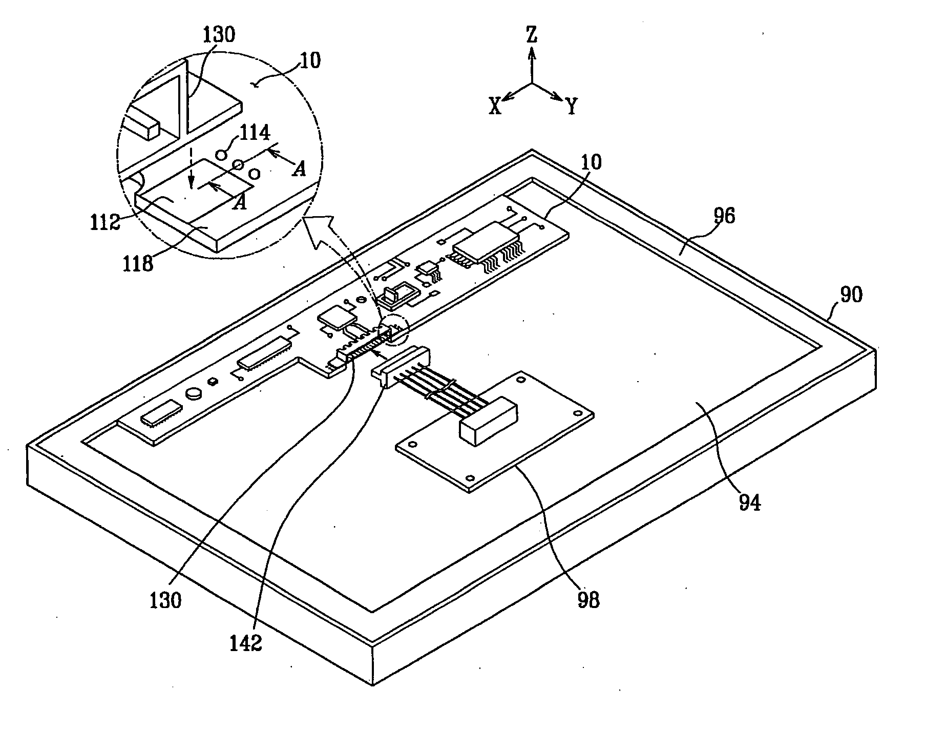 Printed circuit board and display device using the same