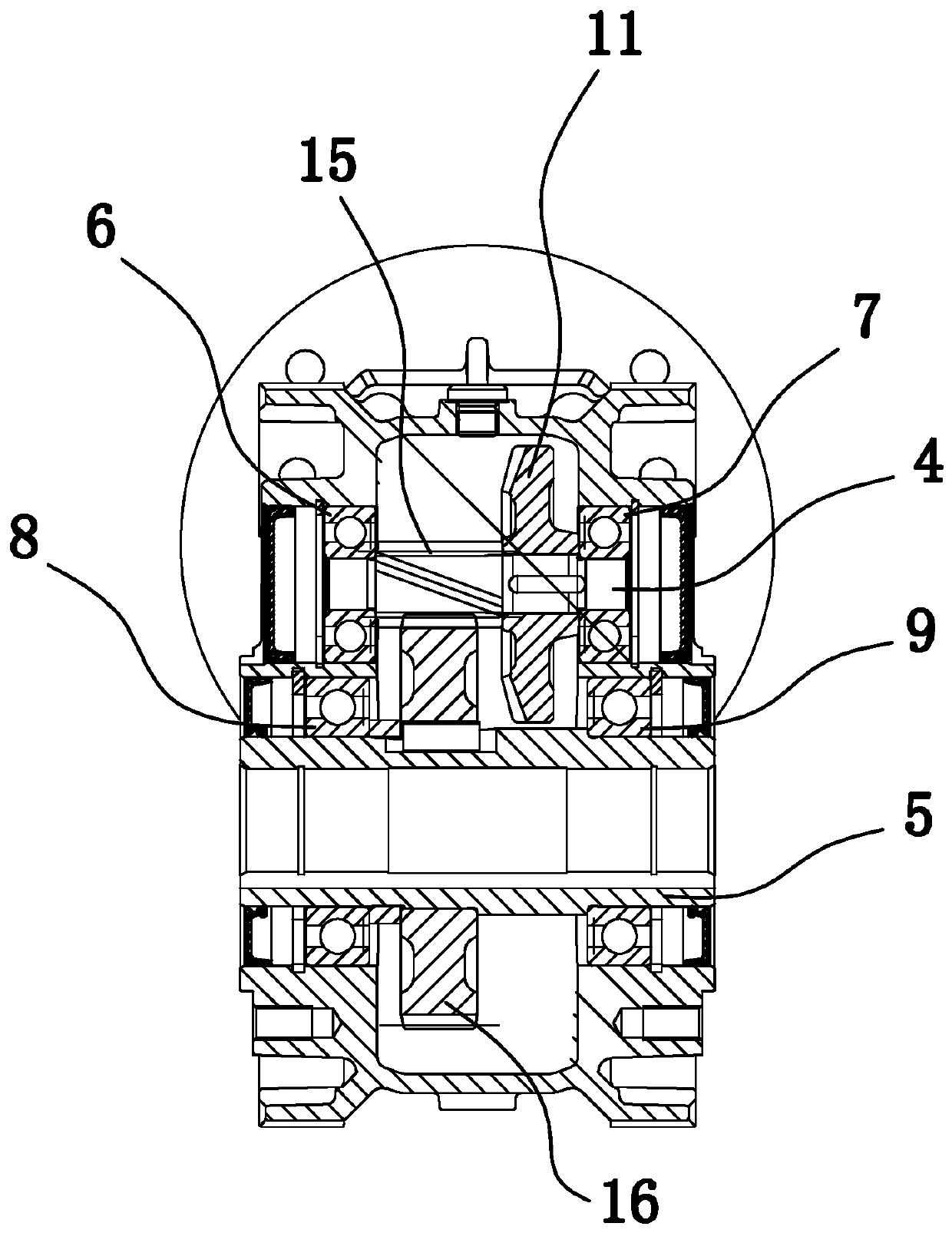 Speed reducer structure