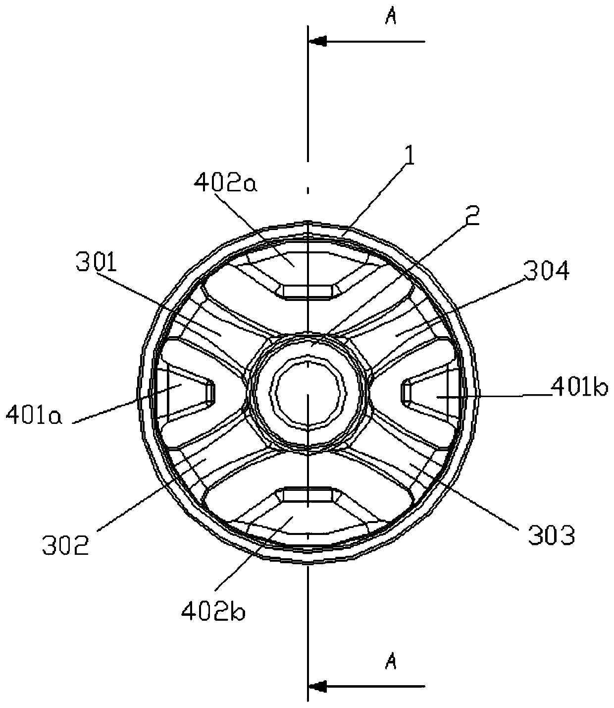 Vibration processing device and motorcycle