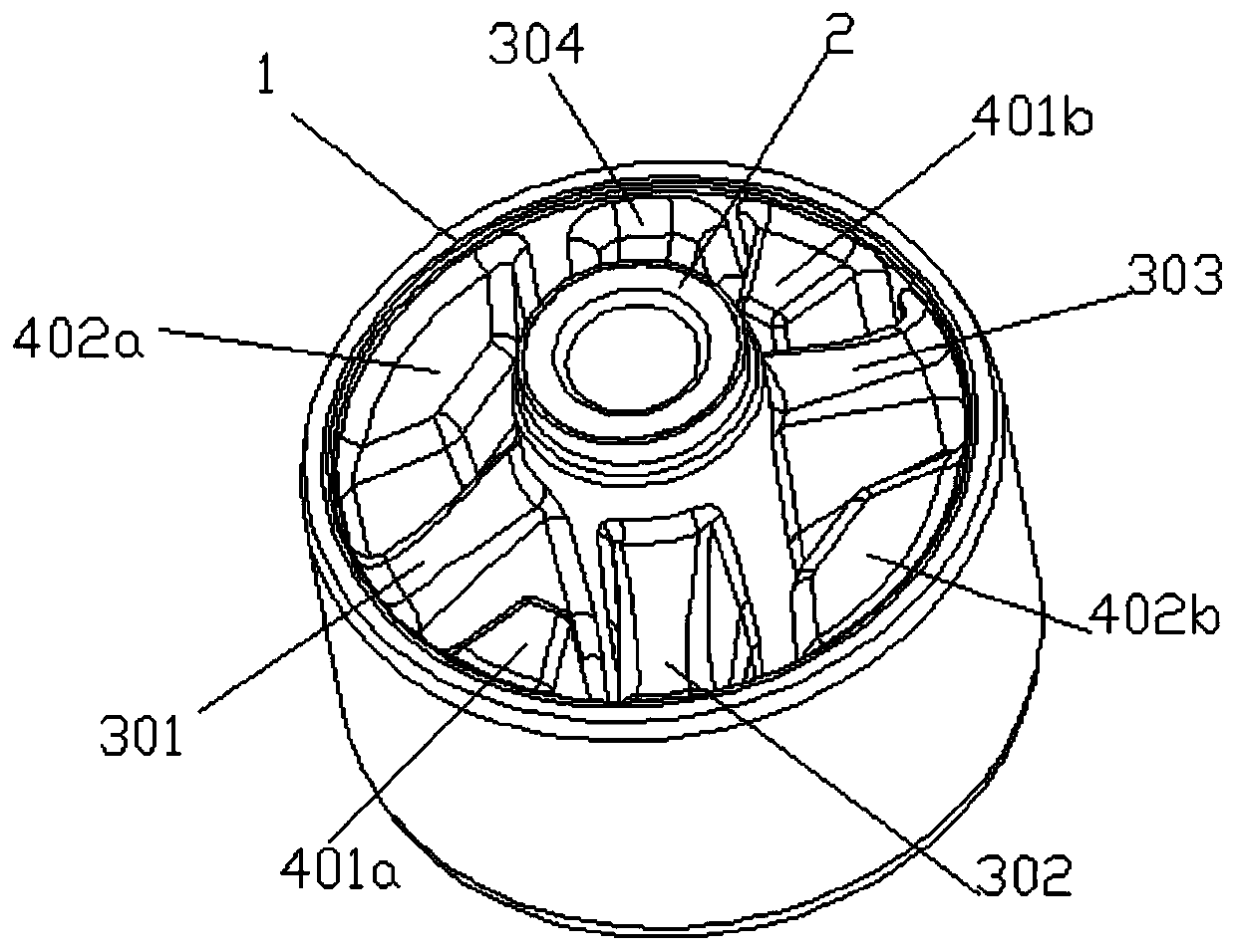 Vibration processing device and motorcycle