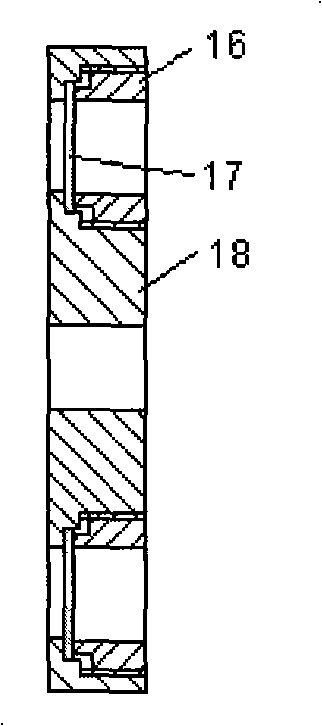 Laser eyeglass protection method and apparatus based on laser composite life-prolonging technique