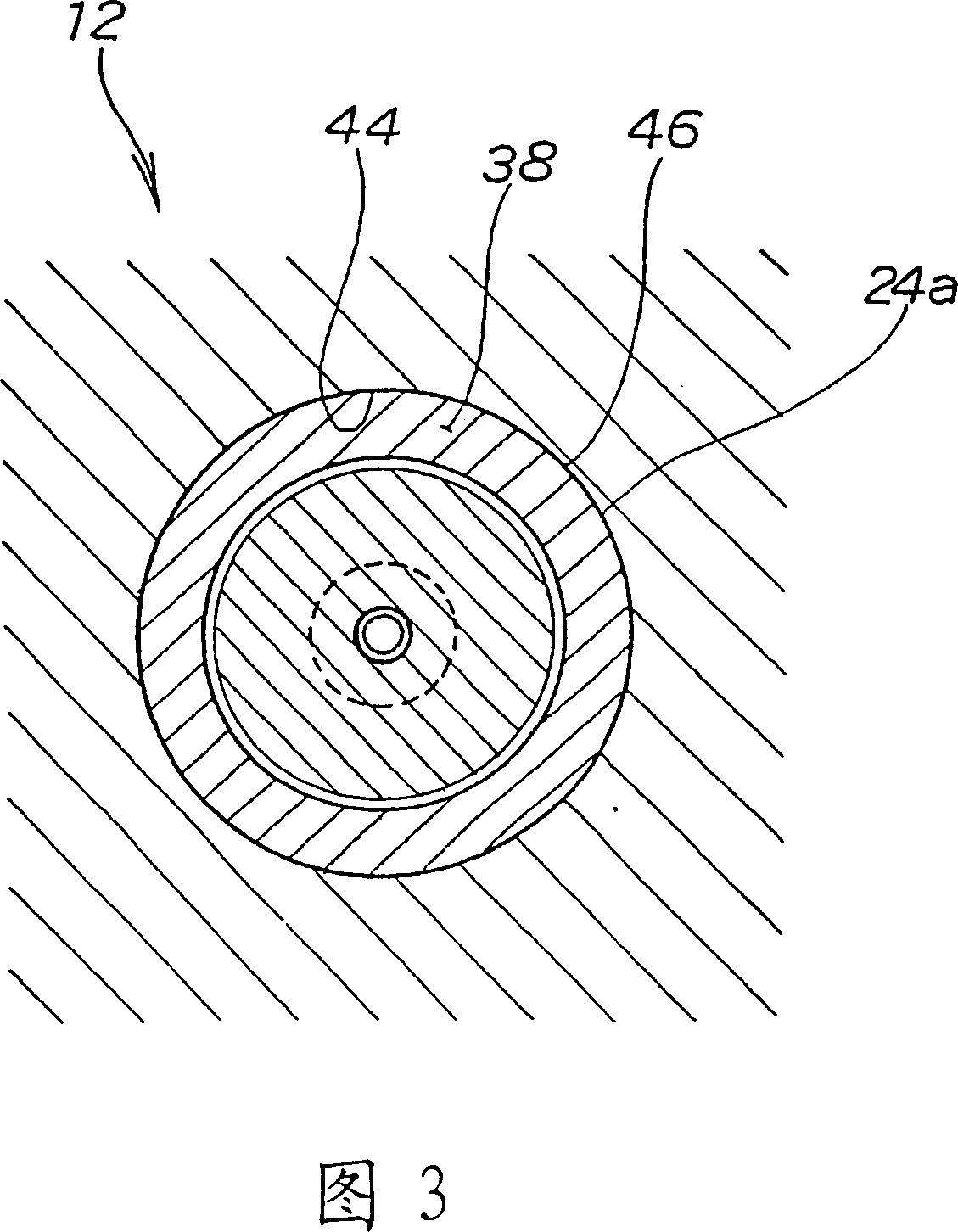 Nozzle for use in hot runner mold