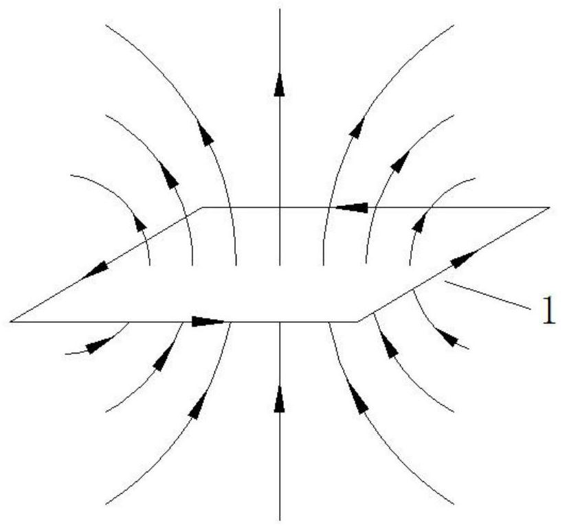 Double-loop zero-flux transient electromagnetic detection device