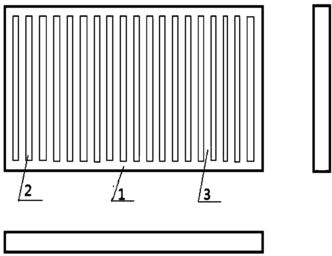 Permeable grate with screened drain holes with opening and closing doors on upper surface of permeable grate body