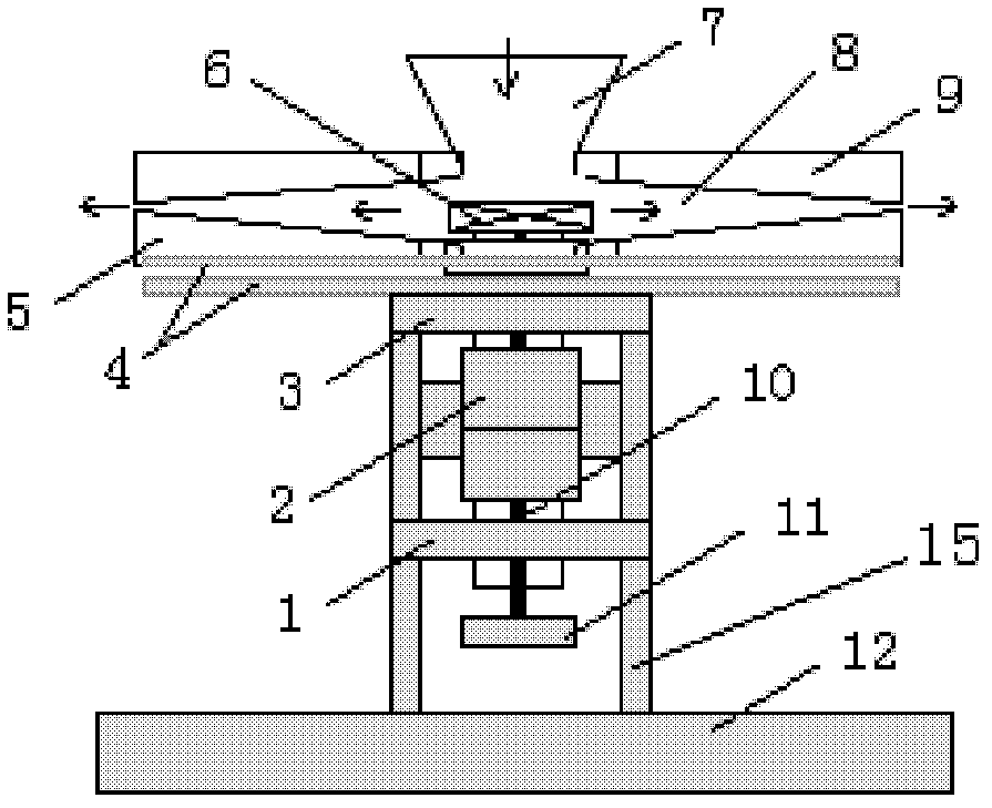 Vertical high-concentration beating device