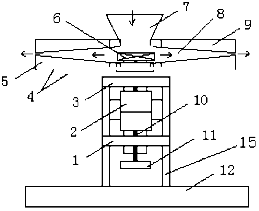 Vertical high-concentration beating device