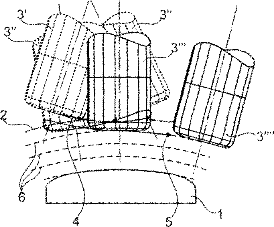 Method for producing a prefabricated part from an unmachined part by means of a milling tool