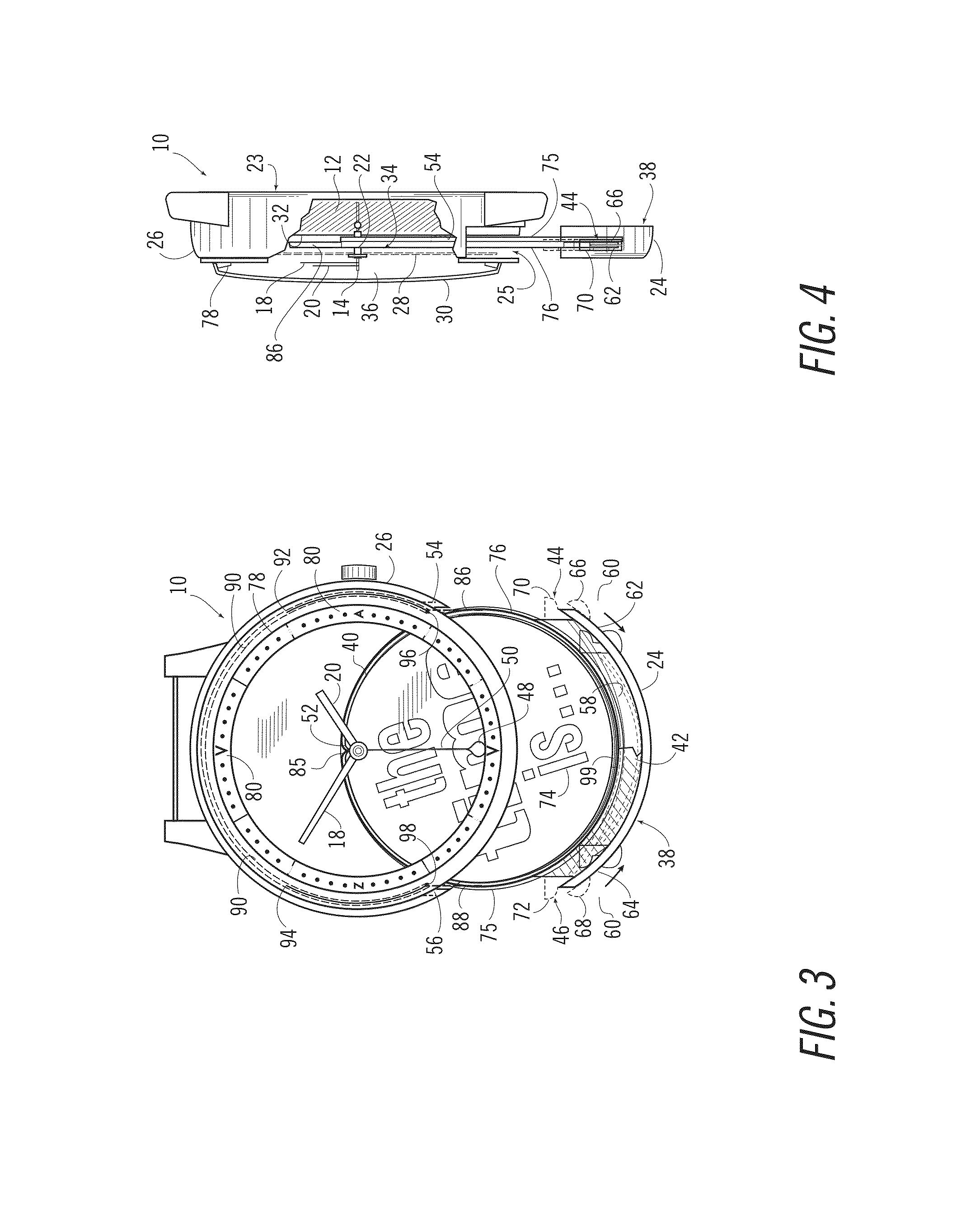 Apparatus for horologe with removable and interchangeable face
