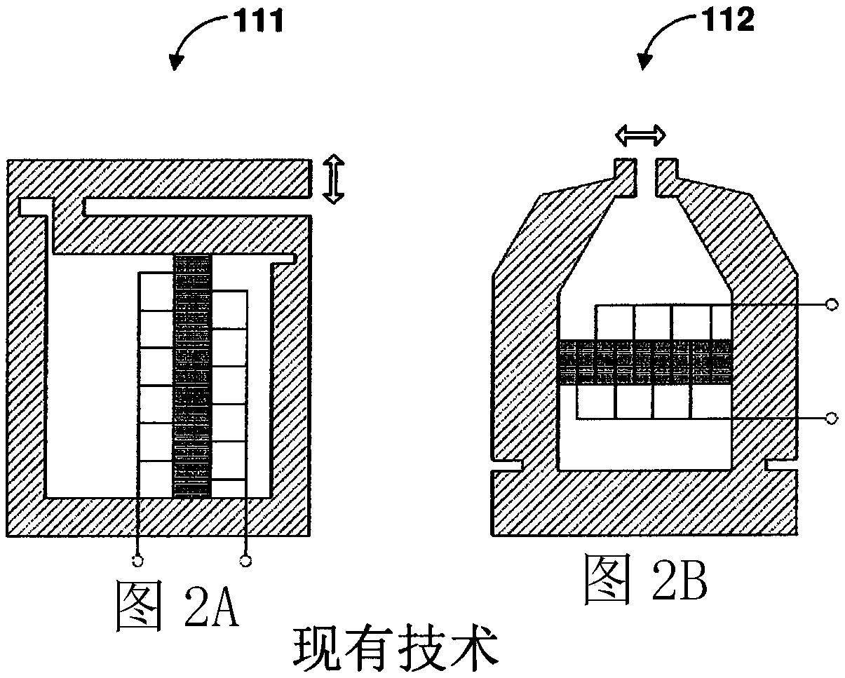 Displacement connectors of high bending stiffness and piezoelectric actuators made of such