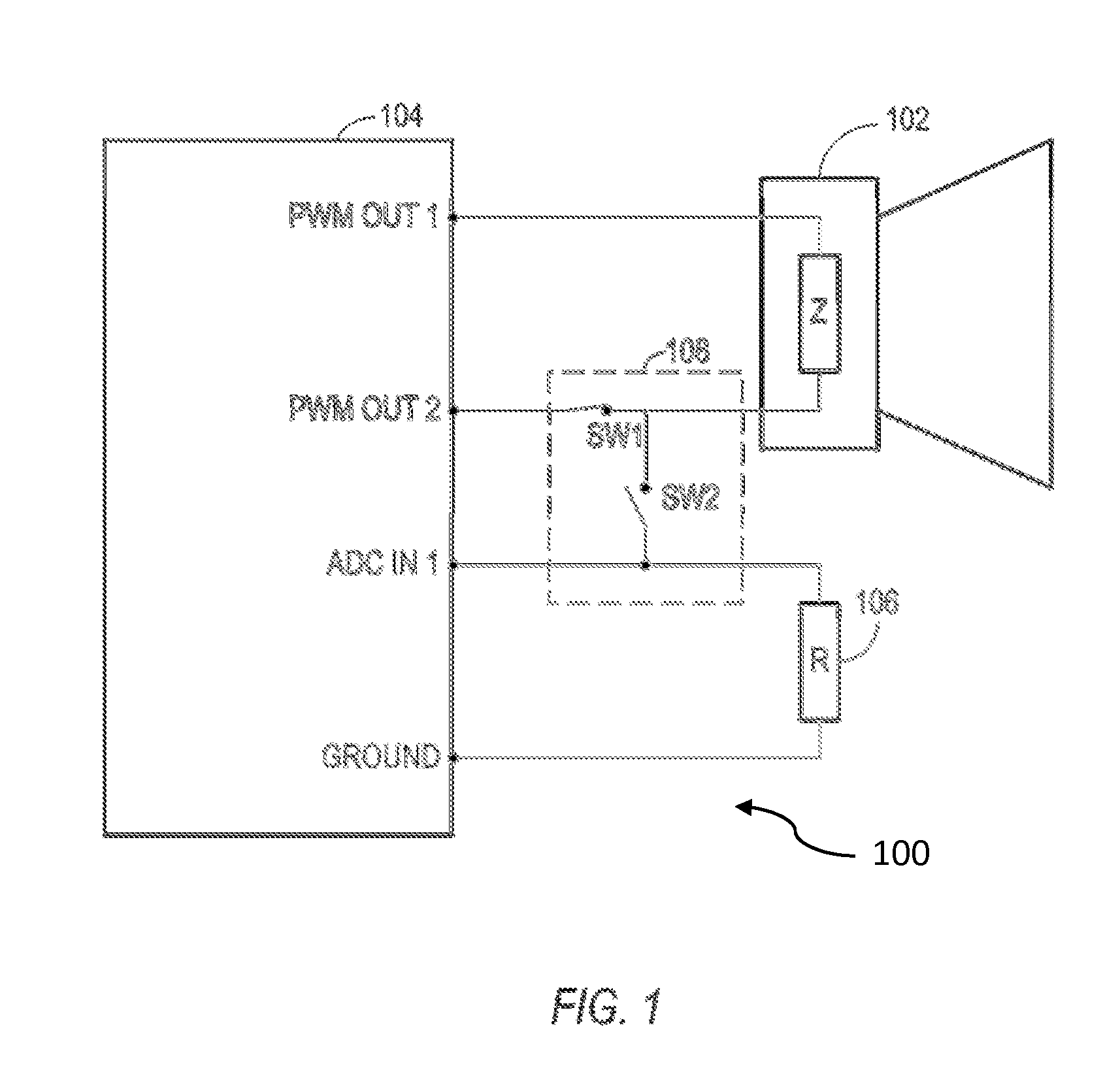 Hearing instrument and method of identifying an output transducer of a hearing instrument