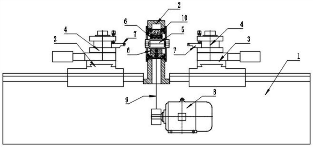 High-precision machining lathe and machining process and application thereof