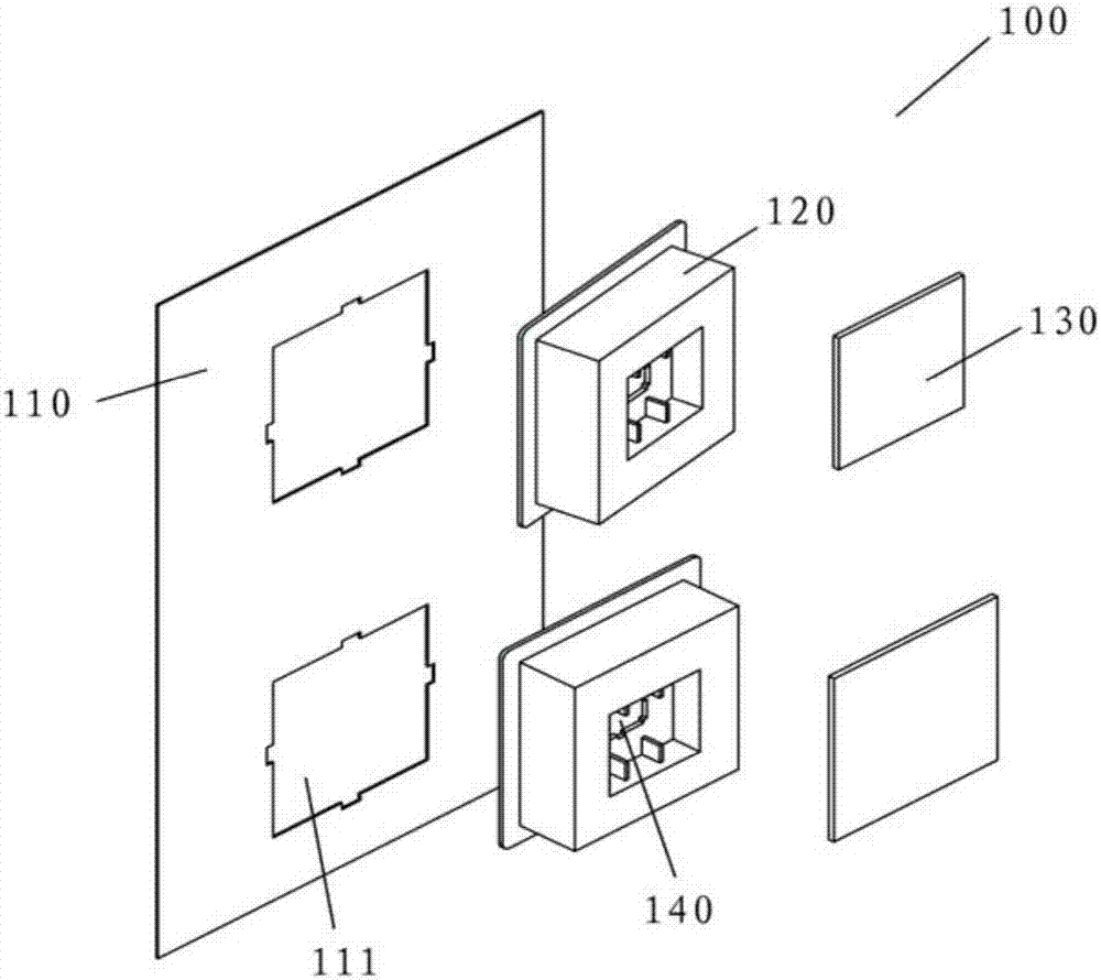 Conjunction box for circuit connection of refrigerator and refrigerator