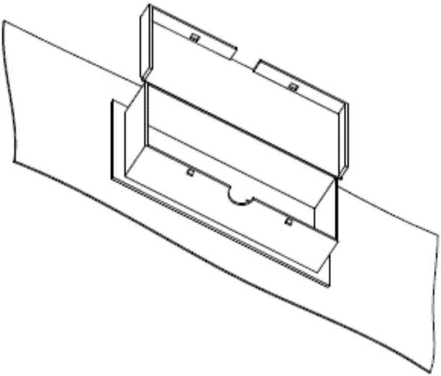 Conjunction box for circuit connection of refrigerator and refrigerator