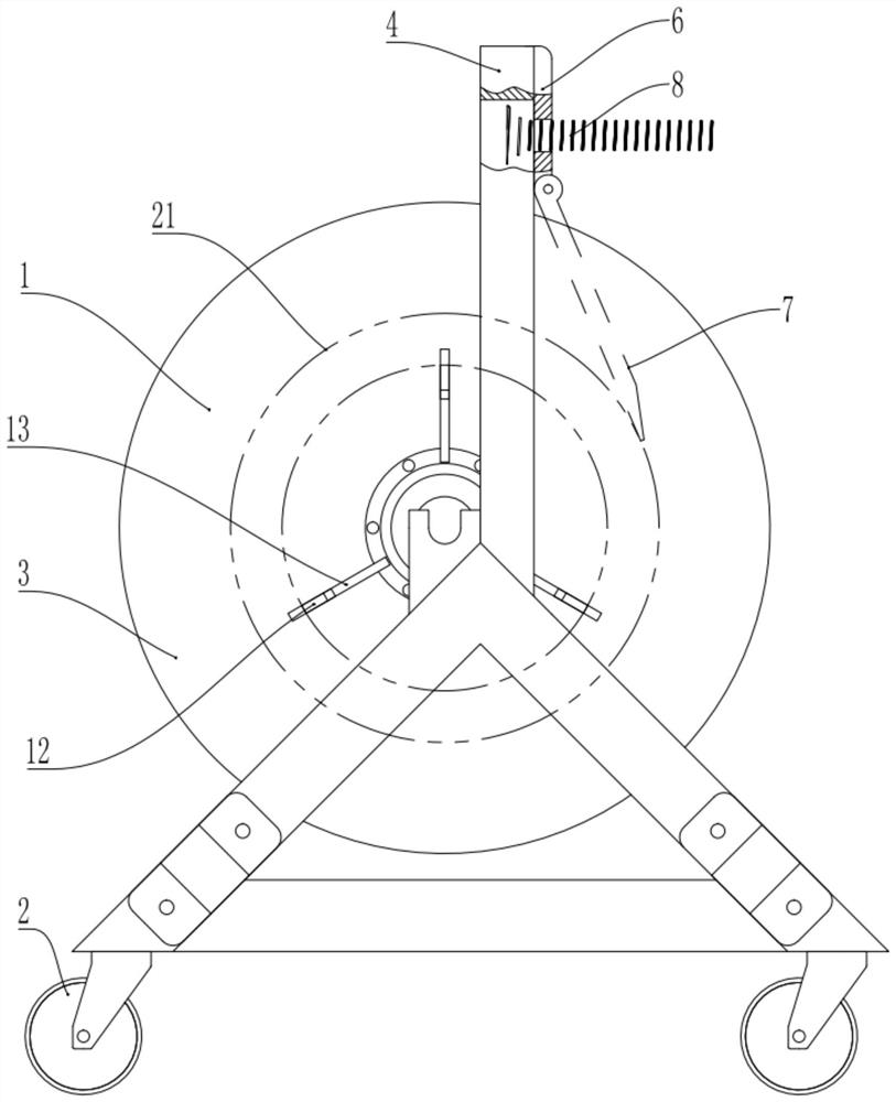 Construction technology of fast fixed setting-out