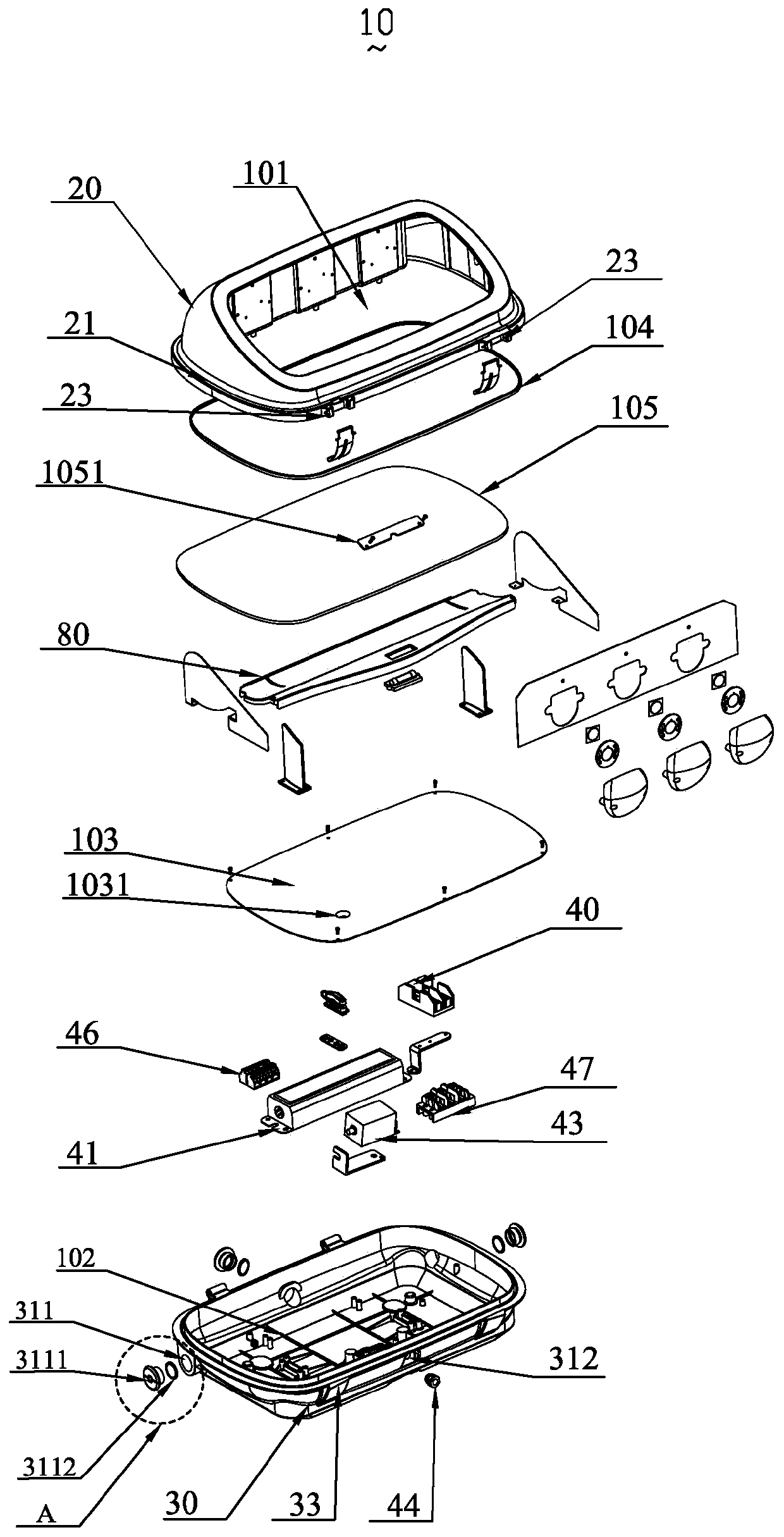 A new type of led flood light