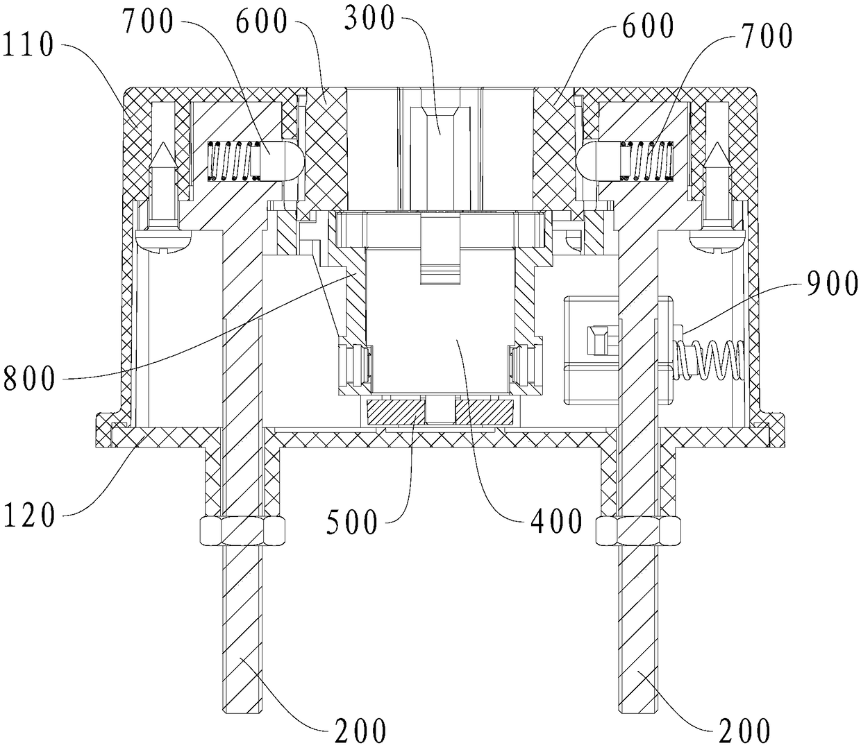 Electric code lock