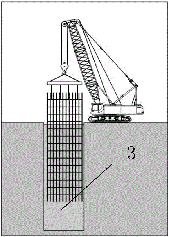 Construction method for extra-deep foundation pit underground continuous wall
