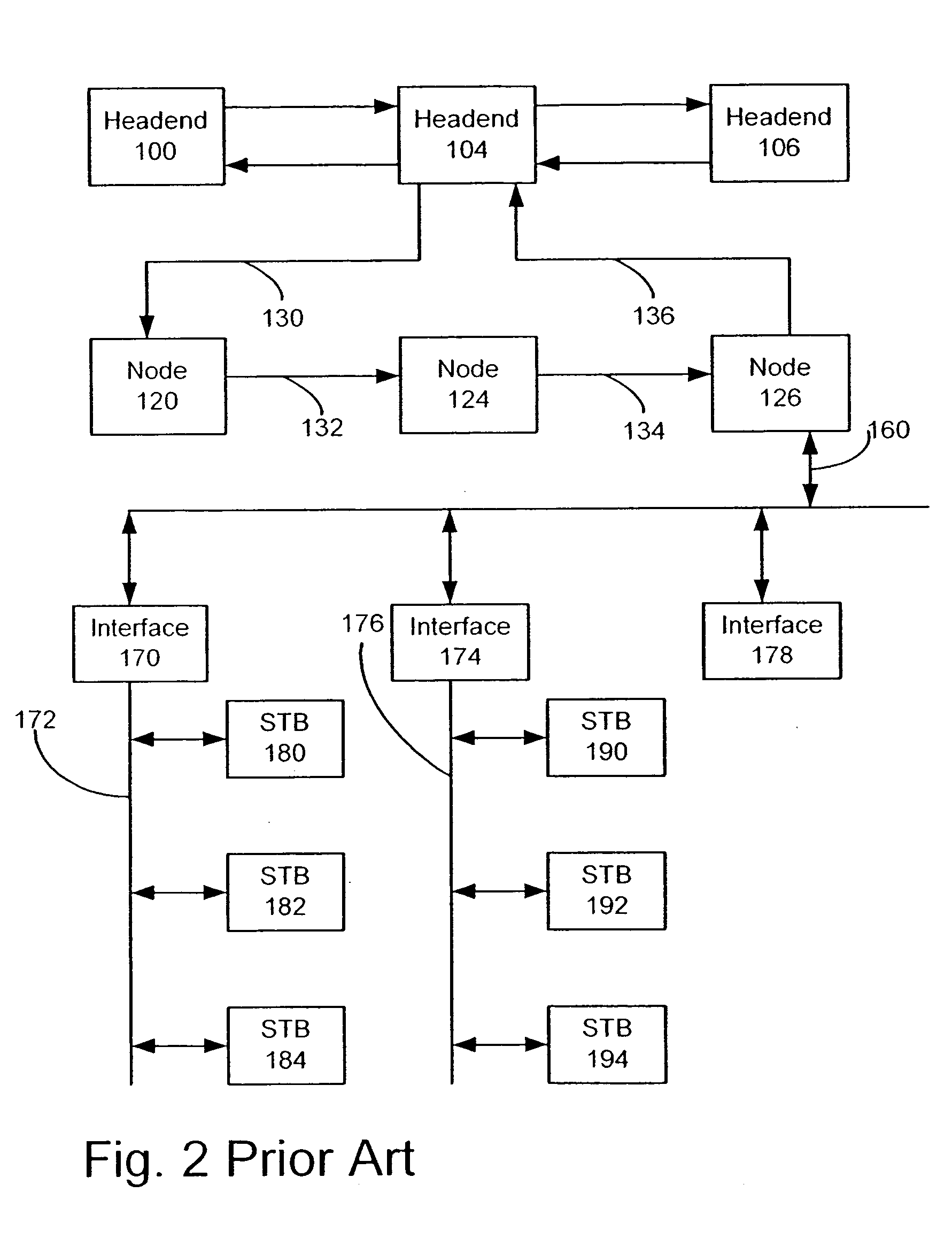 System and method of voice recognition near a wireline node of a network supporting cable television and/or video delivery