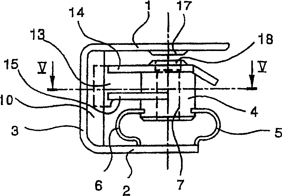 U-shaped clamp