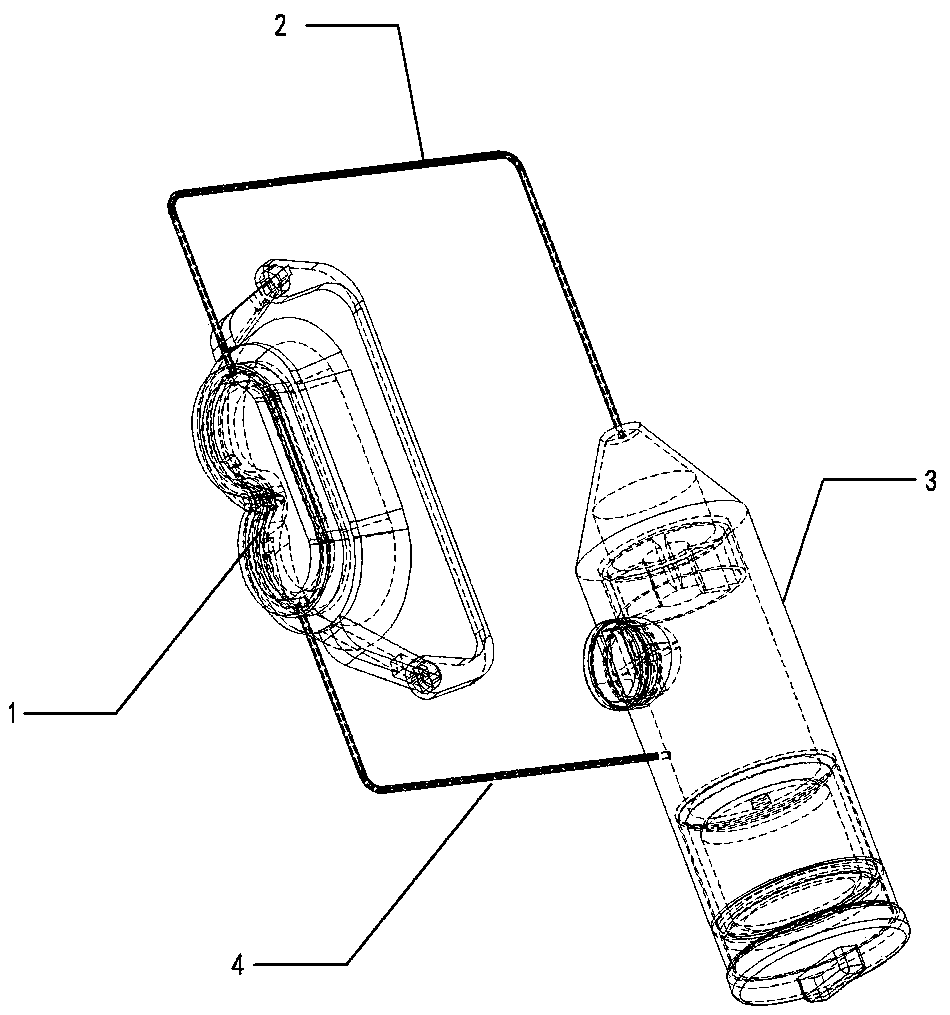 Internal-circulation-air-demisting medical safety goggles and air circulating device thereof