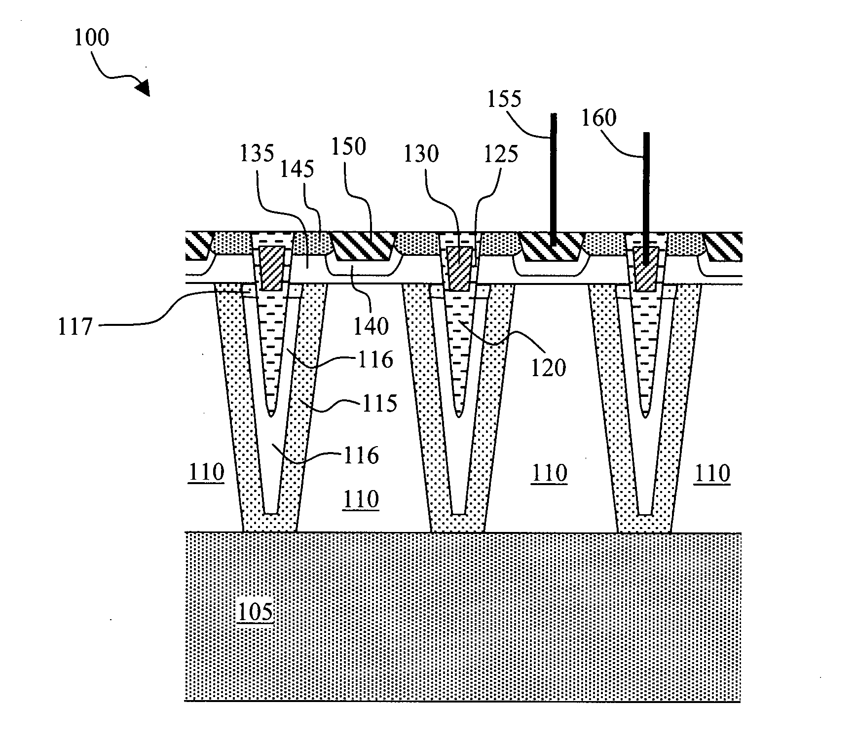 Configurations and methods for manufacturing devices with trench-oxide-nano-tube super-junctions