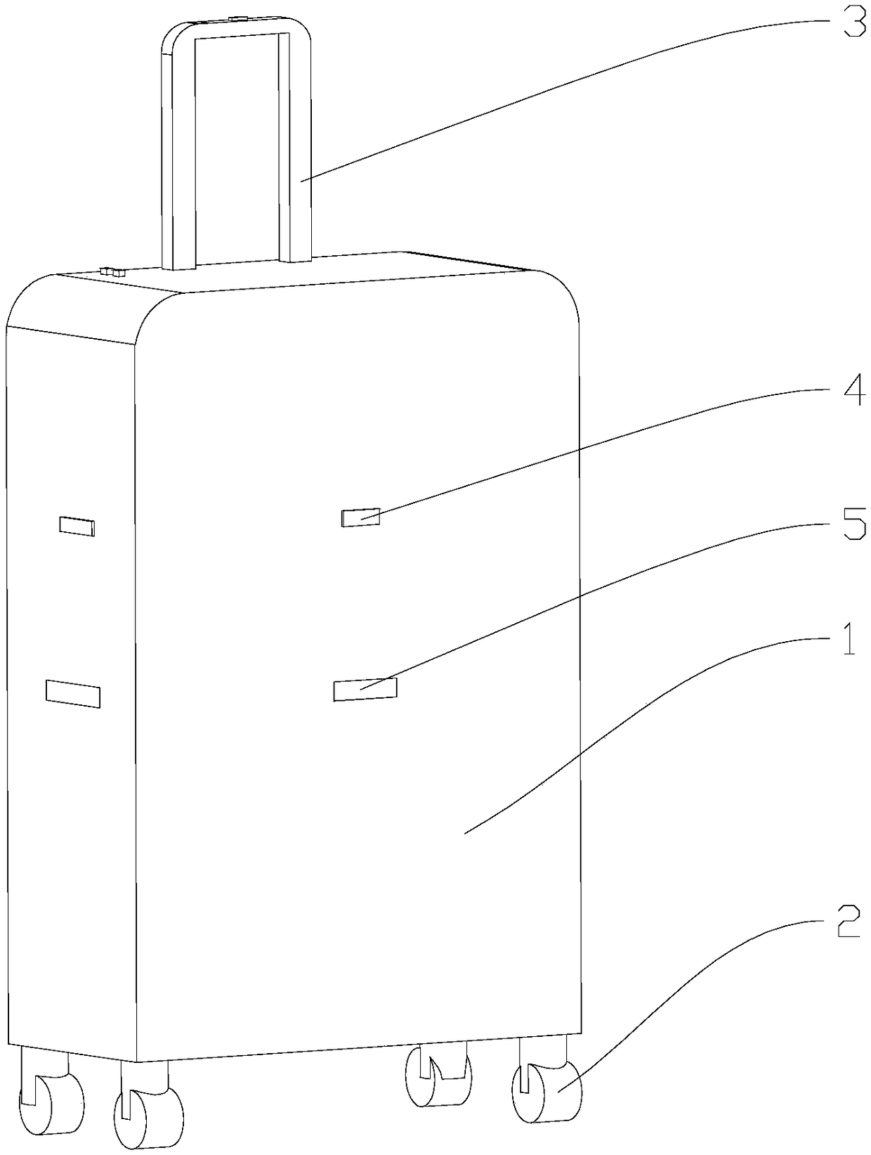 Luggage and luggage control method