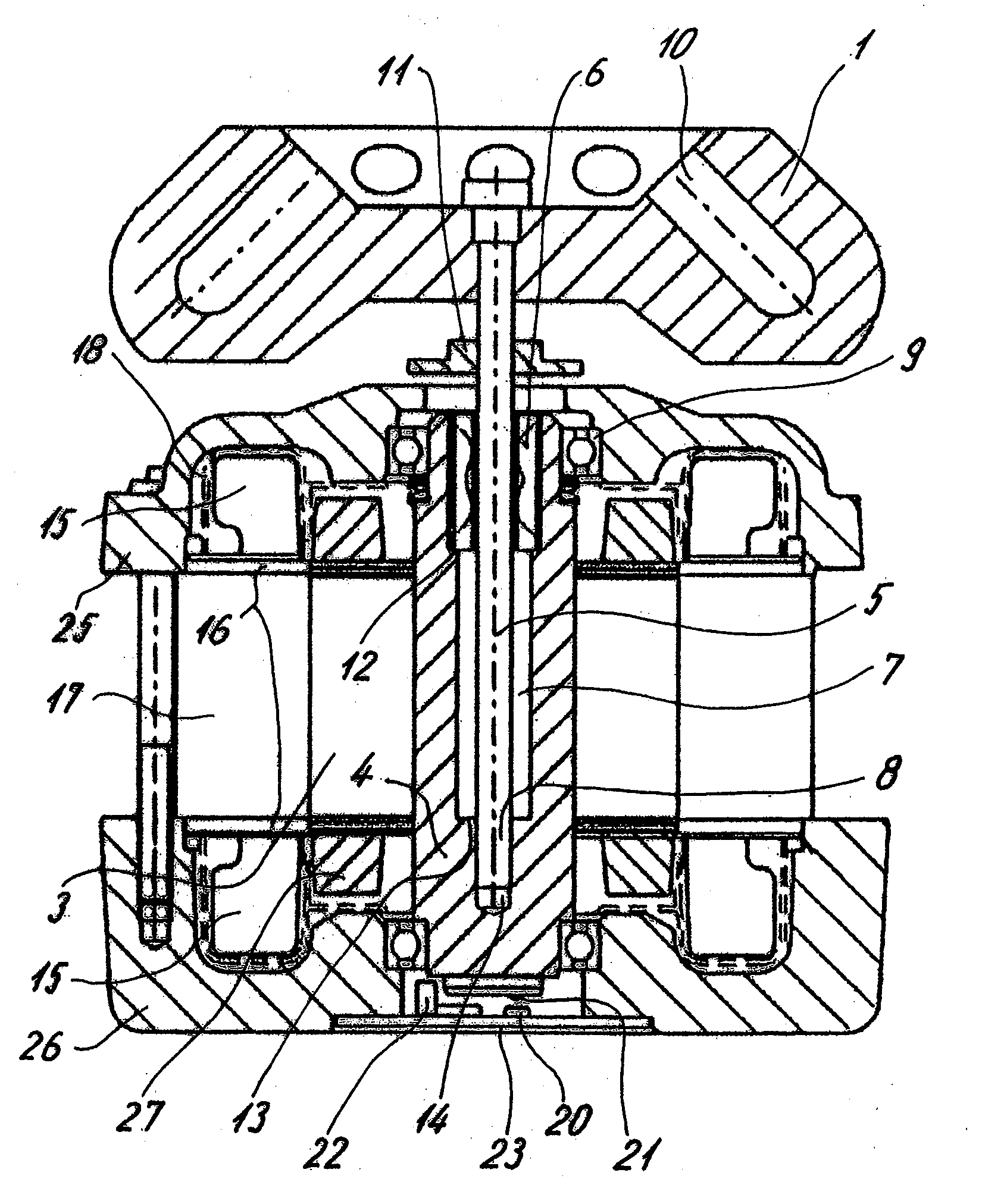 Drive unit for a laboratory centrifuge