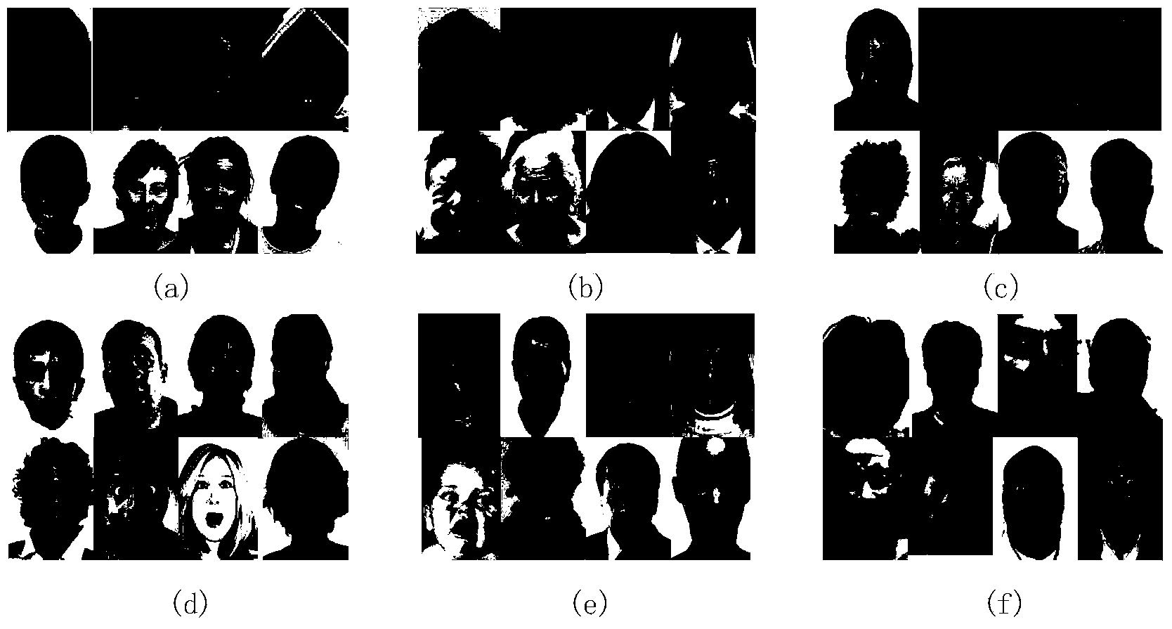 Large-scale facial expression recognition method based on multiscale LBP and sparse coding