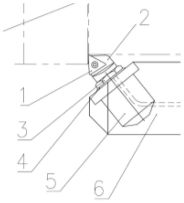 Boring-based cantilever shaft machining method for achieving large-size irregular appearances