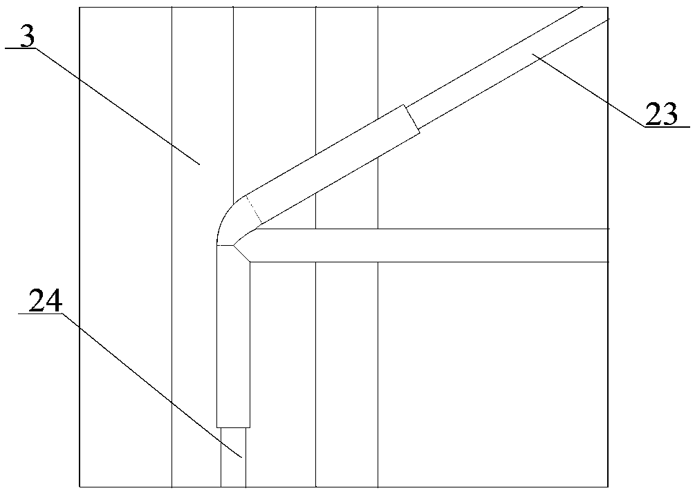 Intelligent aluminium alloy template transfer device and operation method thereof