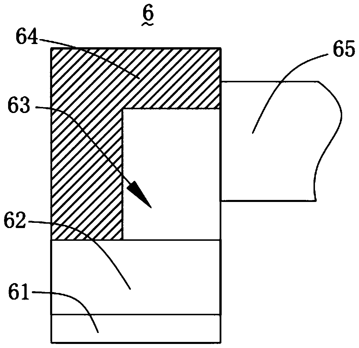 Auxiliary positioning device for ceramic tile cutting