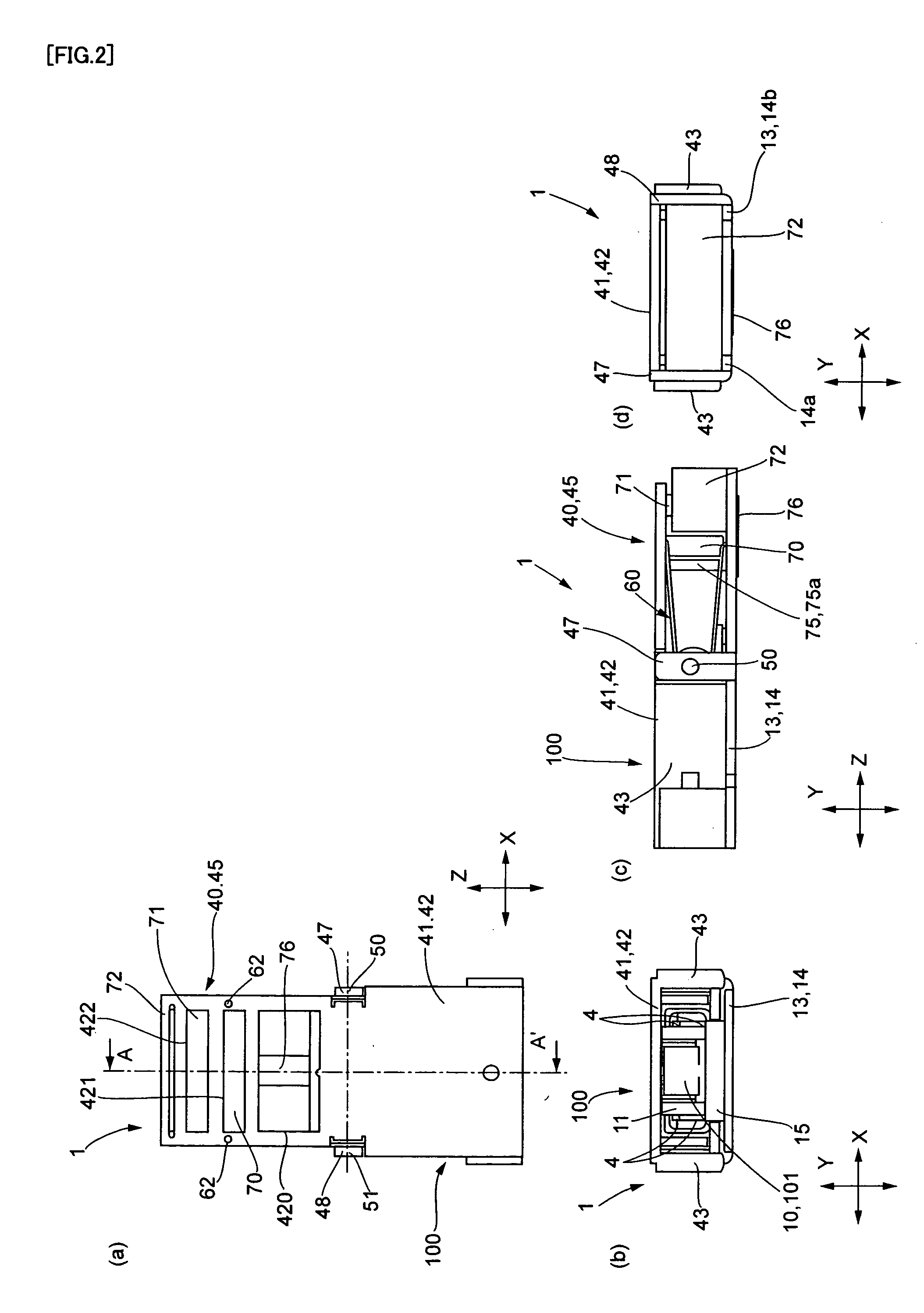 Optical switch device