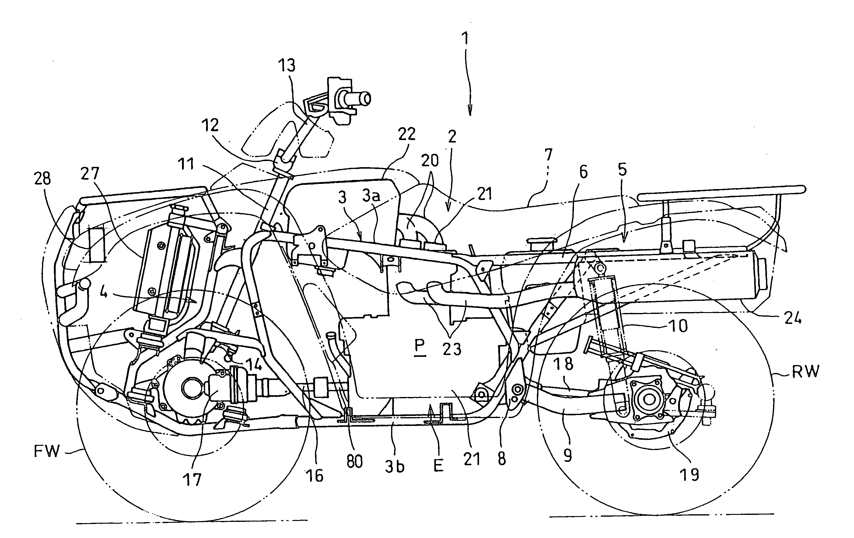 Crankcase structure of internal combustion engine