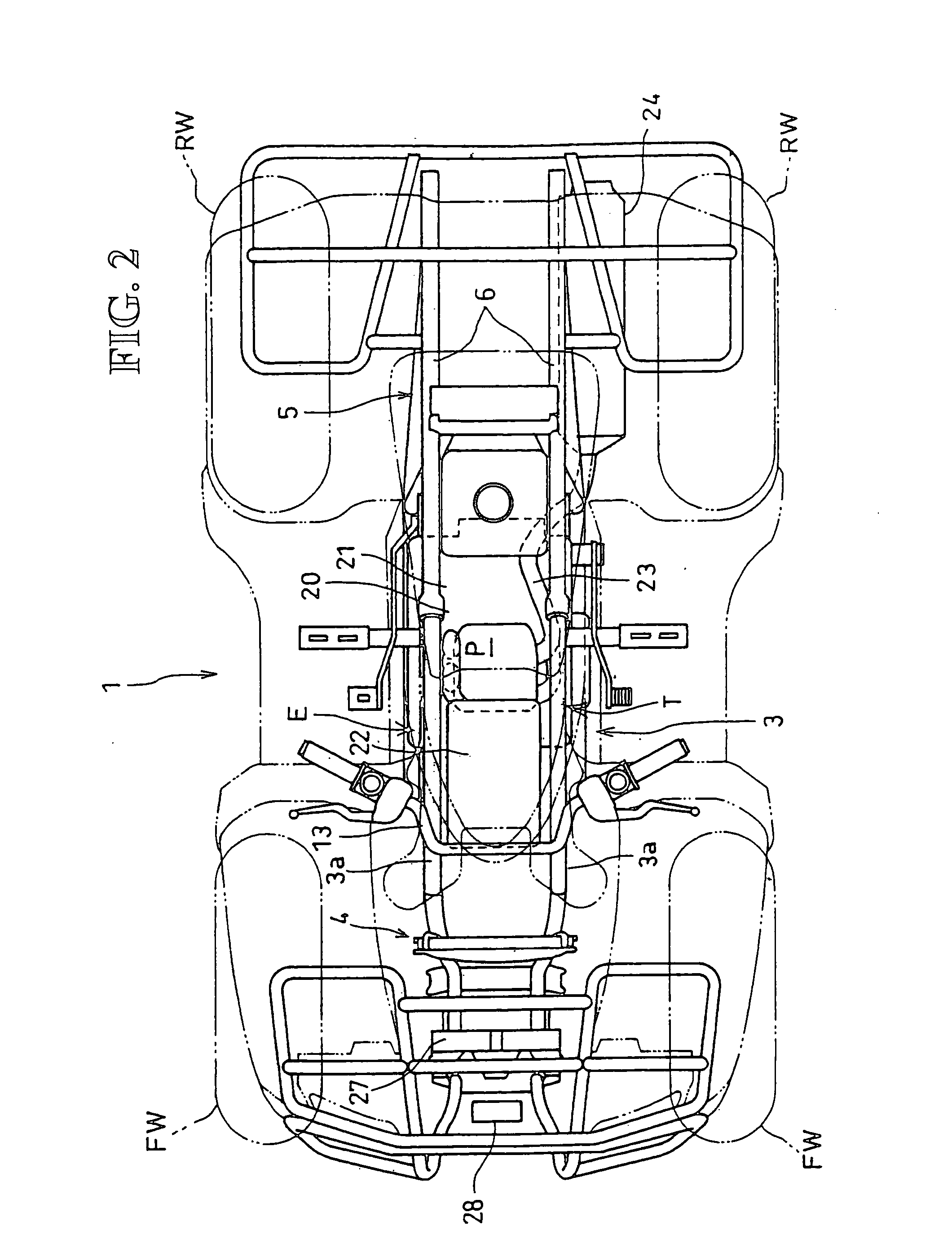 Crankcase structure of internal combustion engine